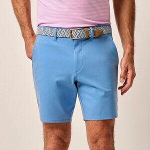 Johnnie-O Prep-Formance Shorts in Ripple Blue Size 30